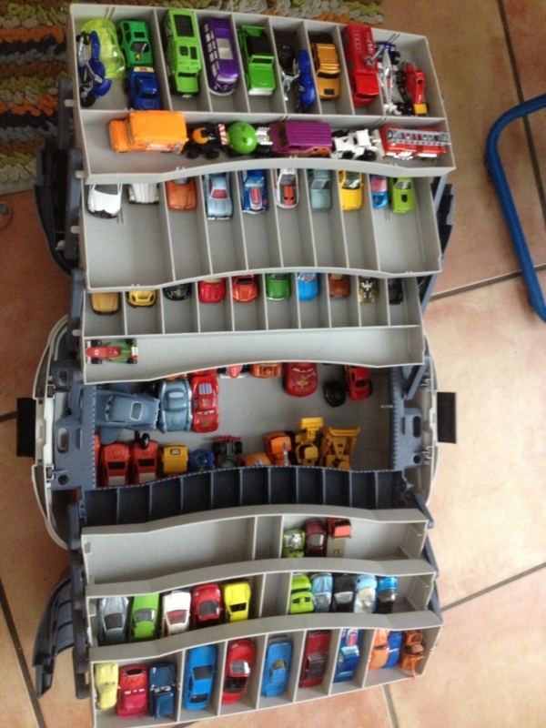 Organized Toy Car Storage Ideas for Kids' Rooms