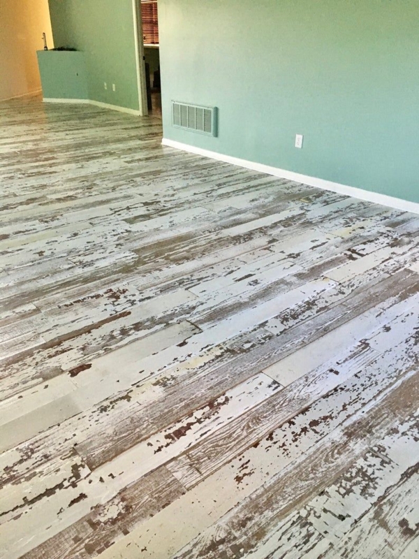Original Face White Washed Barn Flooring - Etsy | Painted hardwood ...