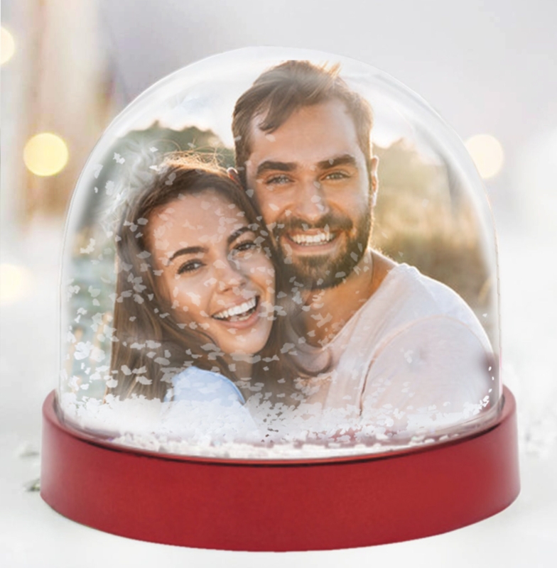 Personalized Custom Snow Globe Christmas Gift