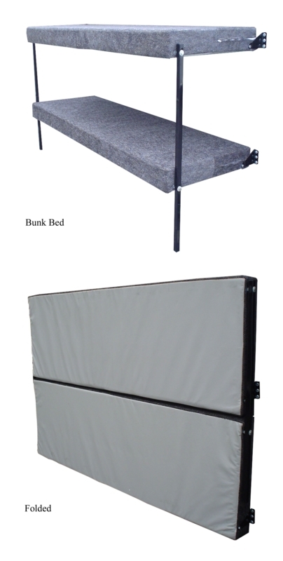 RB Components Folding Bunk Bed | Fold out beds, Bunk beds, Enclosed ...