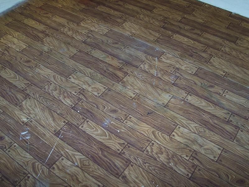 Realistic Hardwood Look Carpet Flooring Idea