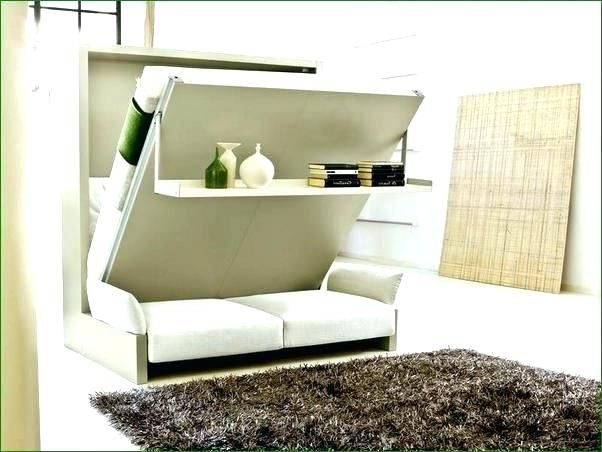 Space-Saving Wall-Mounted Folding Sofa Bed