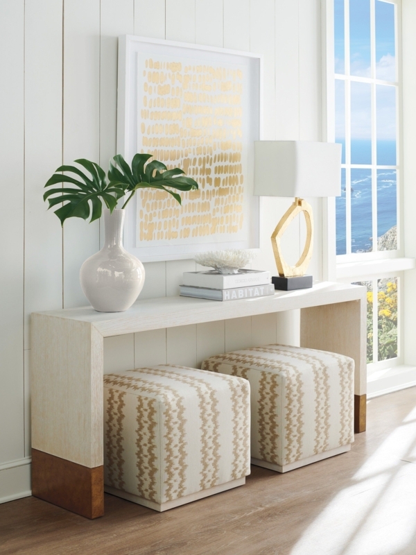 Spindrift Console | Console table decorating, White console table ...