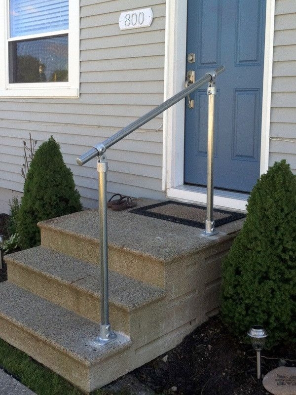 Surface C50 - Outdoor Stair Railing, Easy Install Handrail | Simplified ...