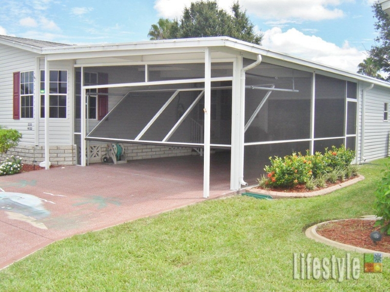 Transforming Carport into Functional Screened Room
