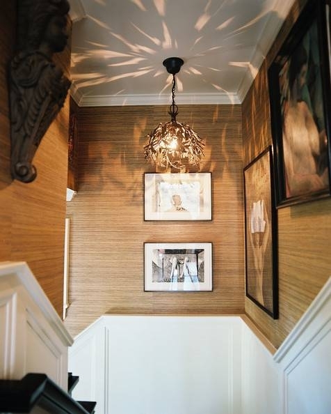 Unique Organic Stairwell Pendant Lighting Ideas