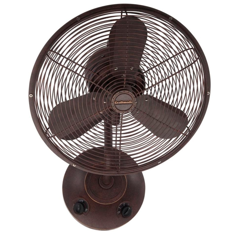 Vintage Style Decorative Wall Mounted Fan