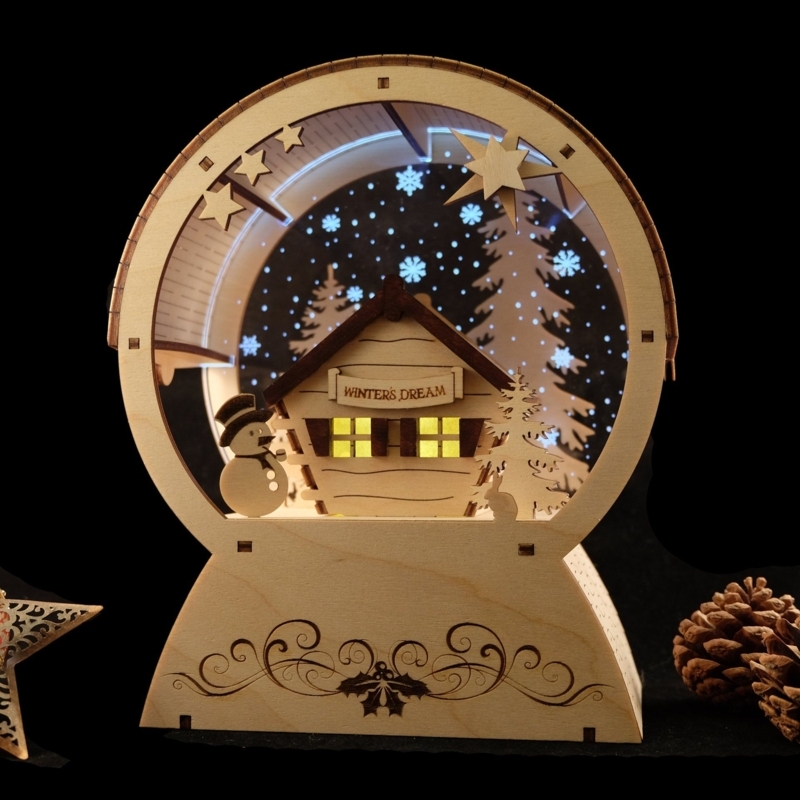 Unique Christmas Snow Globes