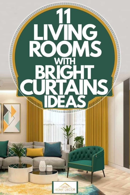 11 Living Rooms With Bright Curtains Ideas