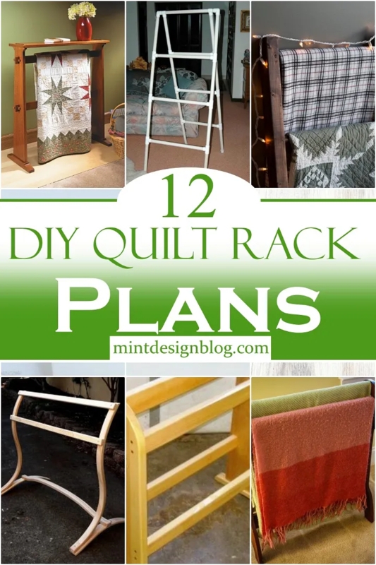 12 Creative DIY Quilt Rack Plans for Stylish Storage