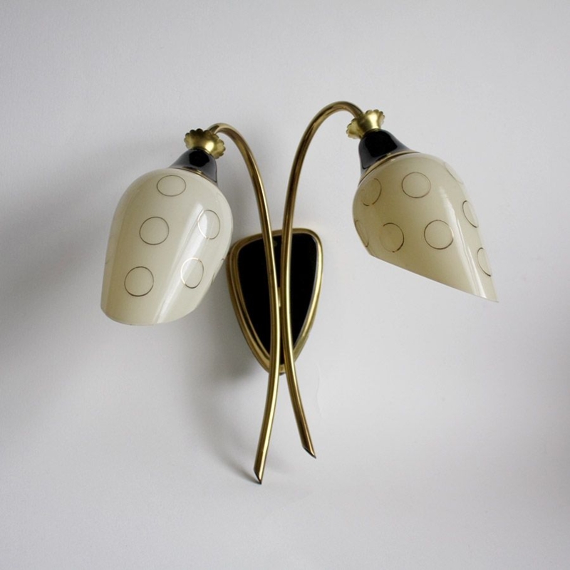 1950s two-way vintage sconce/ MCM wall light | Vintage sconce, Vintage ...