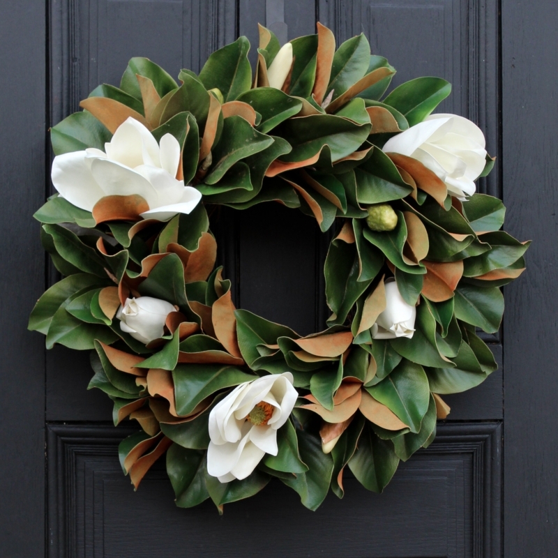 Magnolia Wreaths For Front Doors