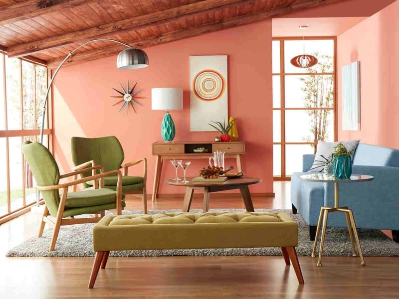 6 Mid-Century Modern Living Room Design Tips For A Stylish Home