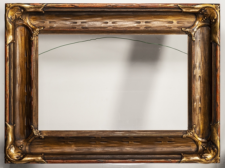 Antique Wooden Picture Frames with Elegant Detailing