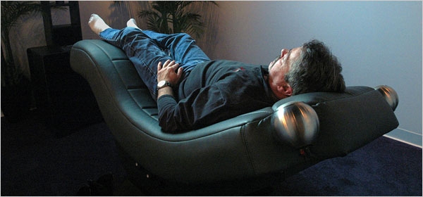 Behind This Office Door, the Napping Chair - The New York Times