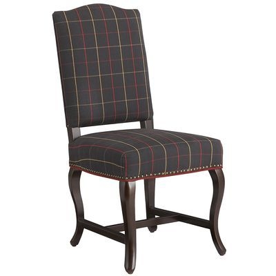 Cameron Dining Chair - Blue Tartan | Blue tartan, Dining chairs, Chair