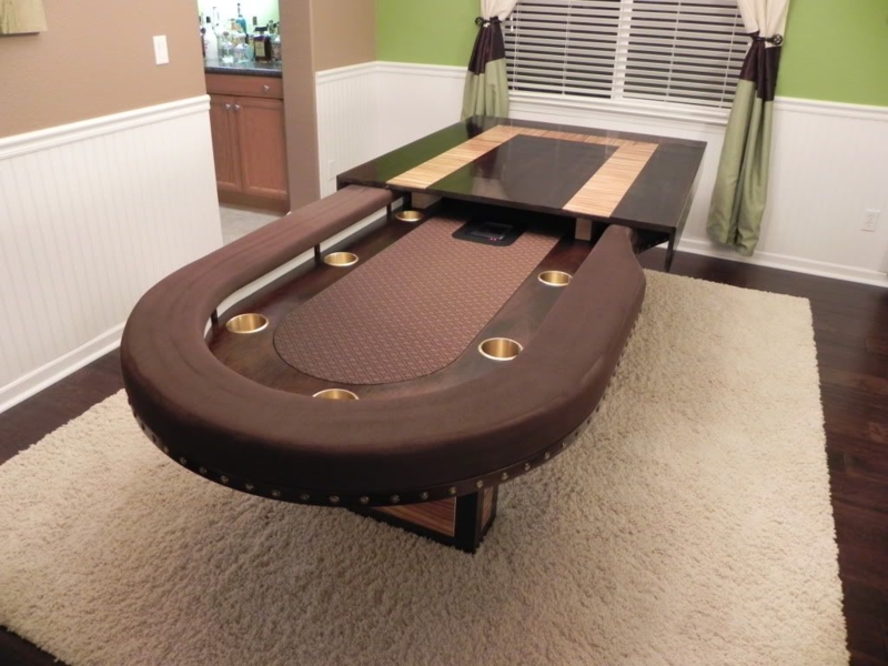chris_b_owens's image | Poker table plans, Custom dining room tables ...