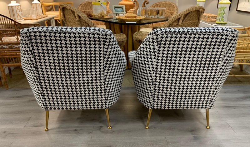 Houndstooth Chairs