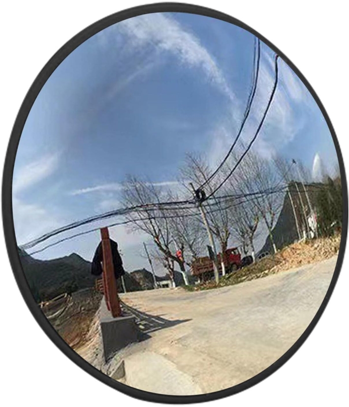 Convex Fish Eye Safety Mirror for Outdoor Use