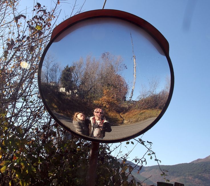 Creative Outdoor Fish-eye Convex Mirror Reflection