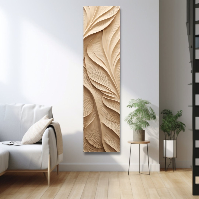 Elegant Long Narrow Vertical Wall Art Decor