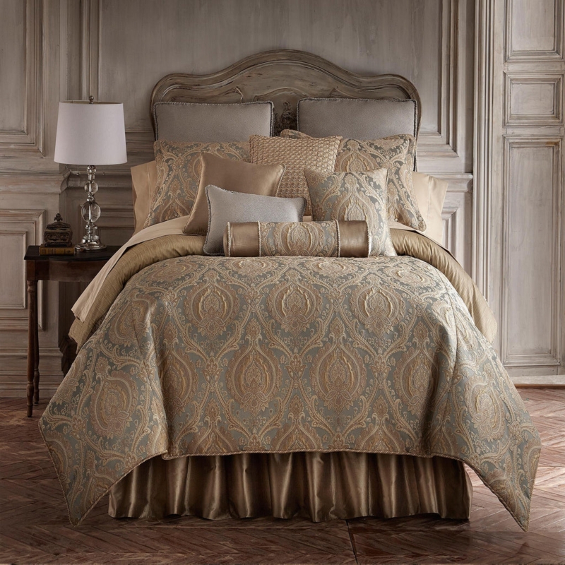 Elegant Luxury Comforter Sets with Matching Curtains