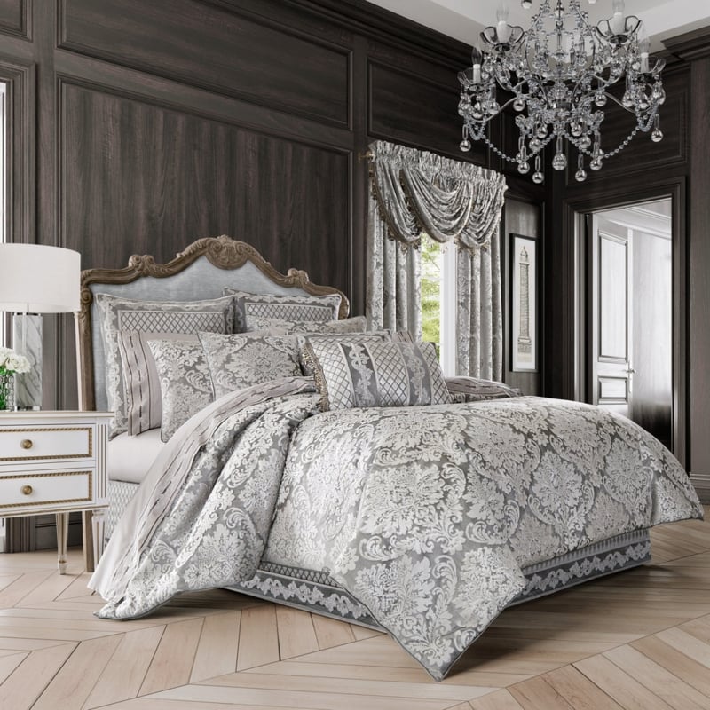 Elegant Luxury Comforter Sets with Matching Curtains