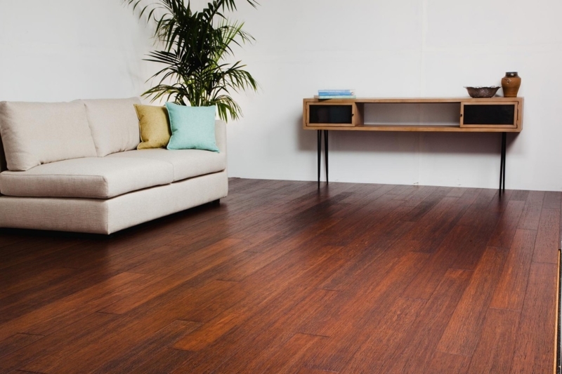Elegant Morning Star Strand Bamboo Flooring Installation