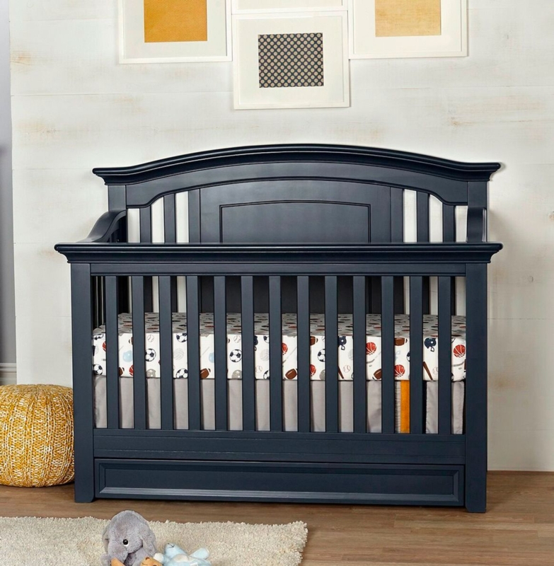 Navy Blue Cribs