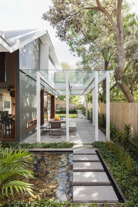 Glass Pergola Design