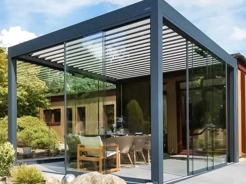 Glass Pergolas: Modern Outdoor Elegance