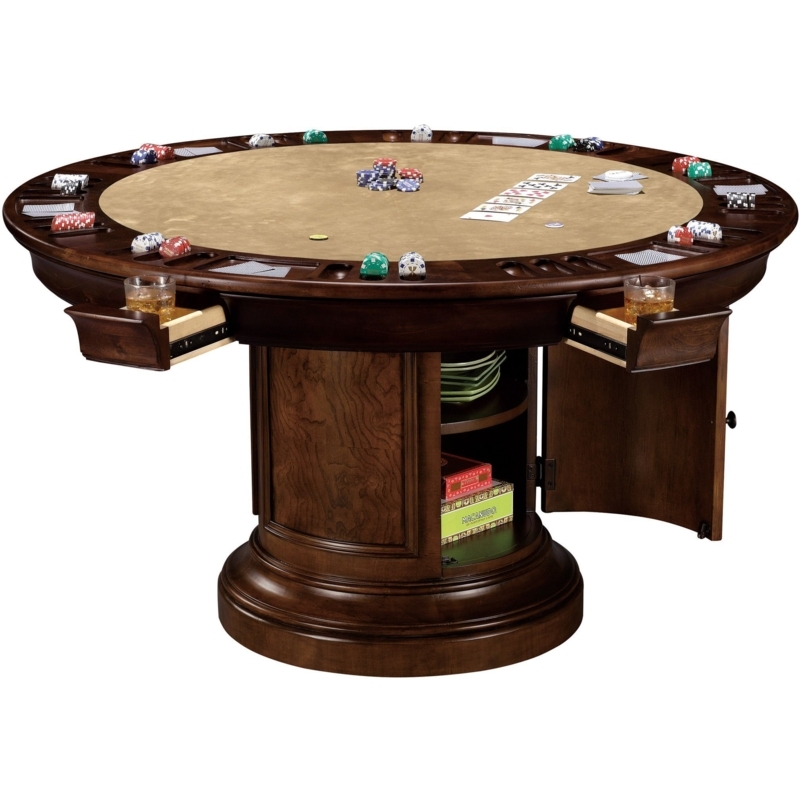 Howard Miller Convertible Poker and Dining Table