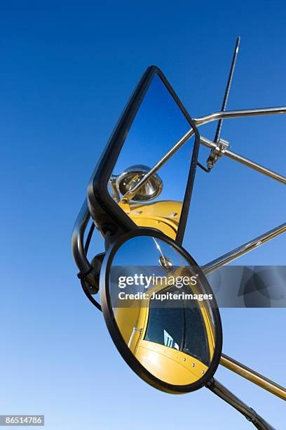 Industrial Vehicle Fish Eye Mirror Reflecting Sky