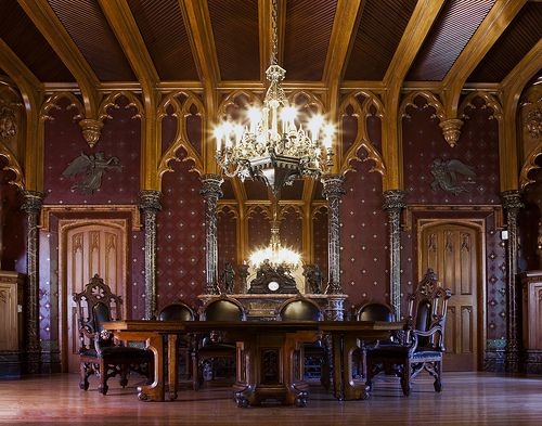 Interior: Gothic Revival | Houses & Furniture (Victorian & Edwardian)