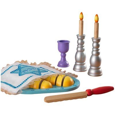 KidKraft 21 Piece Shabbat Play Set for Kids