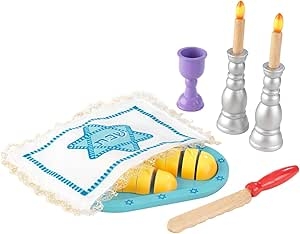 KidKraft Shabbat Toy Set for Imaginative Play