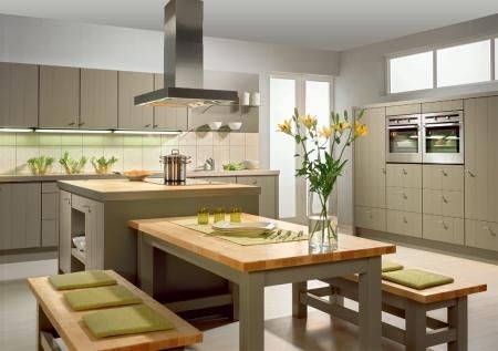 Kitchen Island Dining Table Hybrid