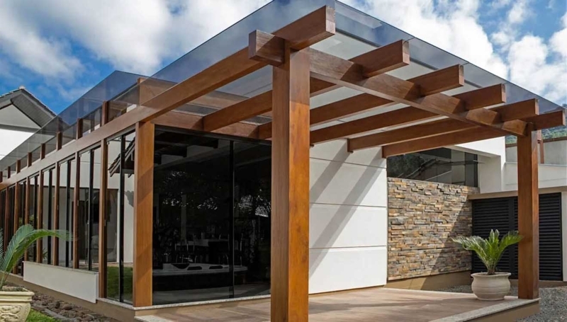 Laminated Glass Pergola Roofing in Kampala Uganda | Pergola Roof ...
