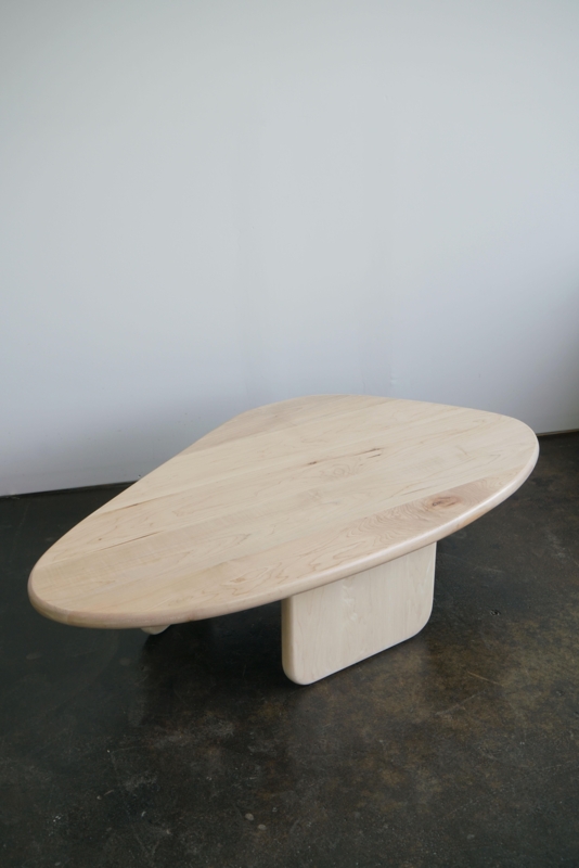 Maple Organic Shaped Coffee Table by Last Workshop