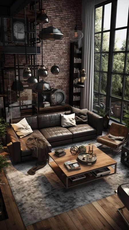 Masculine Rugs for Living Room 2024 : 30+ Ideas You'll Love | Loft ...