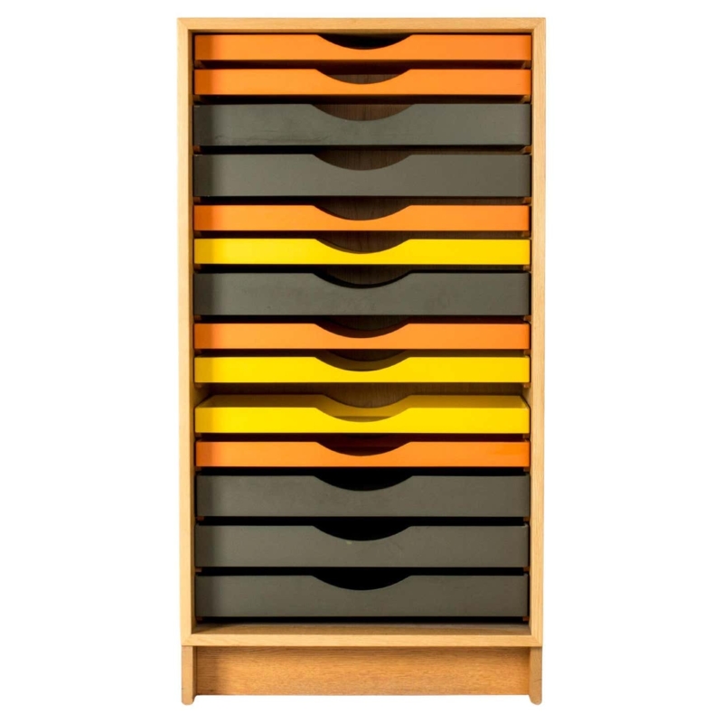 Mid-Century Filing Cabinet by Brge Mogensen, Sweden, 1960s For Sale at ...
