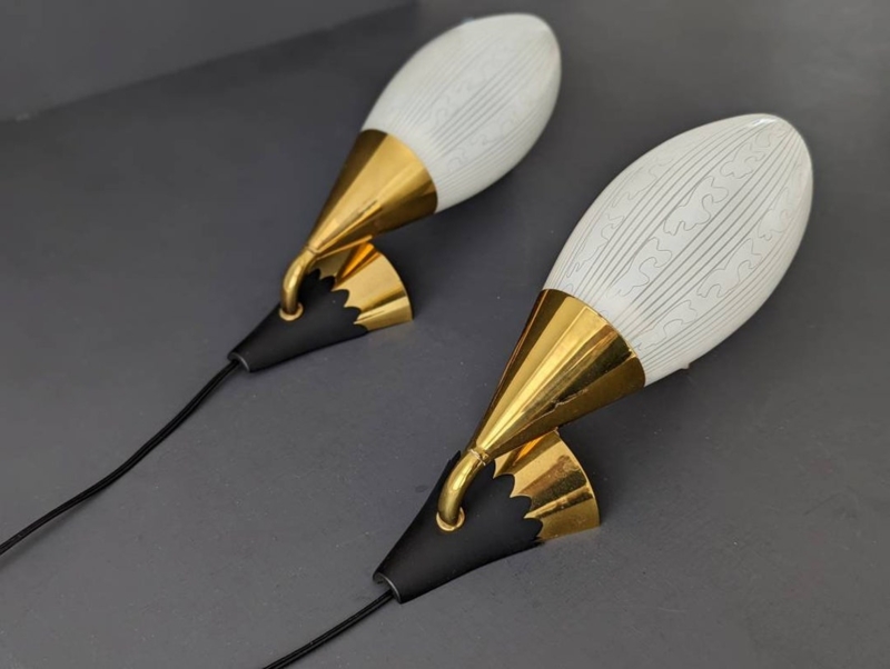 Mid-Century Modern Scandinavian Wall Sconces