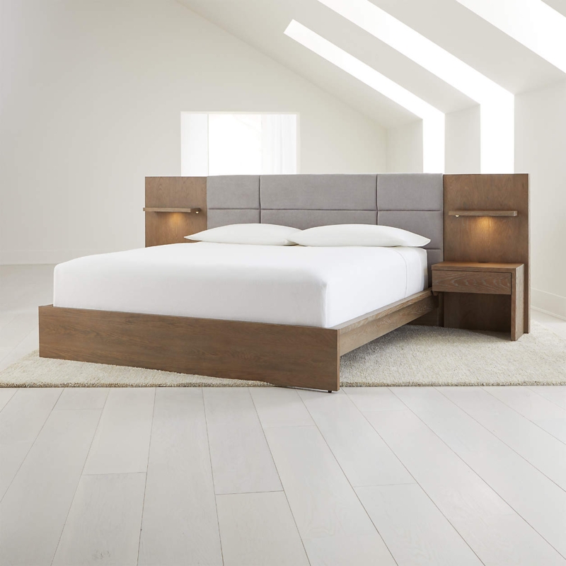 King Bed With Built In Nightstands
