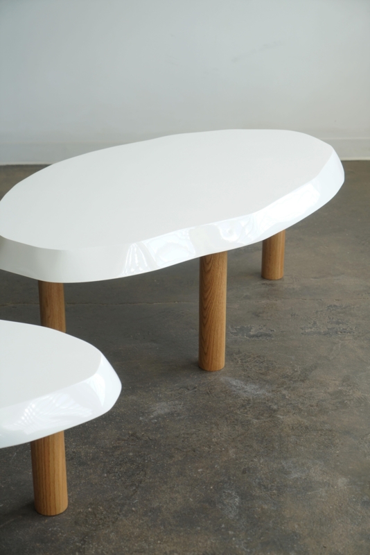 Modern Organic Shaped Nesting Coffee Tables