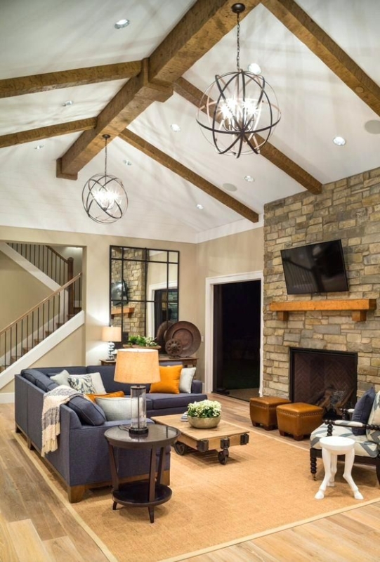Modern Pendant Lighting for Cathedral Ceilings
