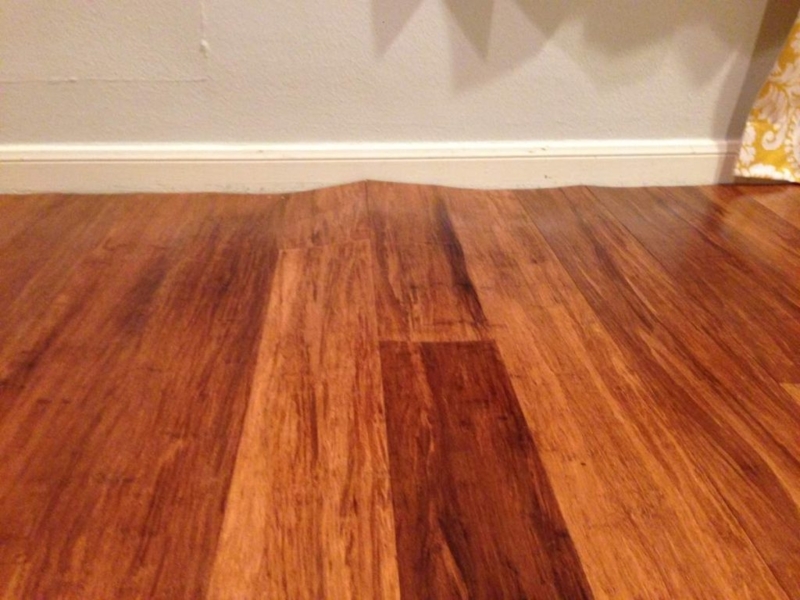 Morning Star Strand Woven Bamboo Flooring Close-Up