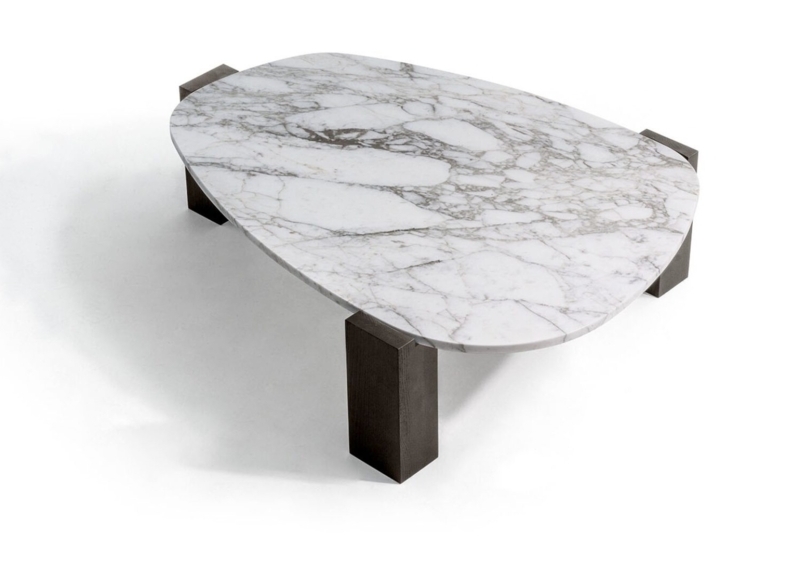 Moroso Gogan Irregular Marble Coffee Table