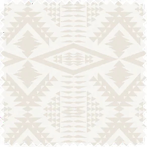 Neutral Geometric Pendleton Curtains for Cozy Spaces