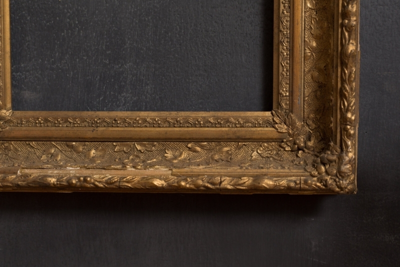 Ornate Large Antique Gold Picture Frame