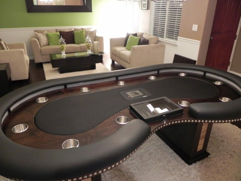 Outstanding Poker Dining Table For Dining Room Decoration Design Ideas ...